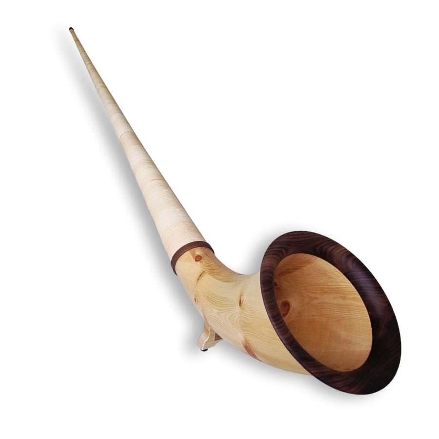 Alphorn Modell Spitzenklasse Zirbe Arve Tonart Fis/Ges